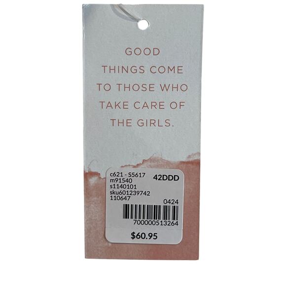 Cacique Lane Bryant Comfort Bliss Lightly Lined Convertible Strapless Bra 42DDD - Picture 6 of 11